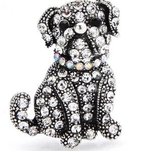 Fancy Pug Brooch! ૮ ᴖﻌᴖა